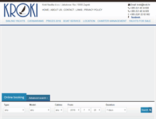 Tablet Screenshot of kroki.hr